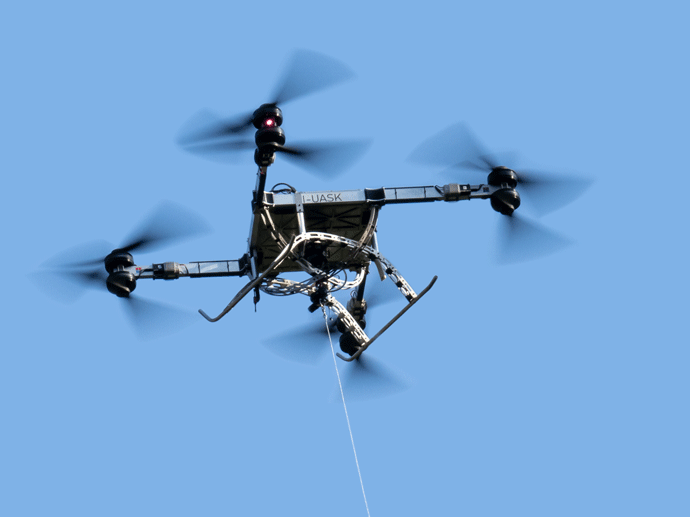 drone for carrying goods